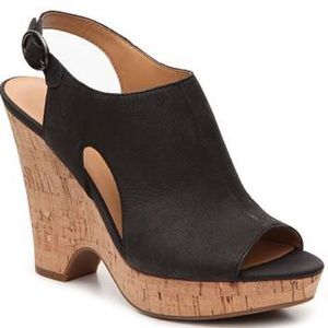 NWT Franco Sarto "Gabriel" Black heel. Size 9 1/2